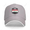 Multifunction Iraq Flag Shield Sandwich Baseball Cap Unisex Sports Casual Caps Golf Hat Fishing Outdoors