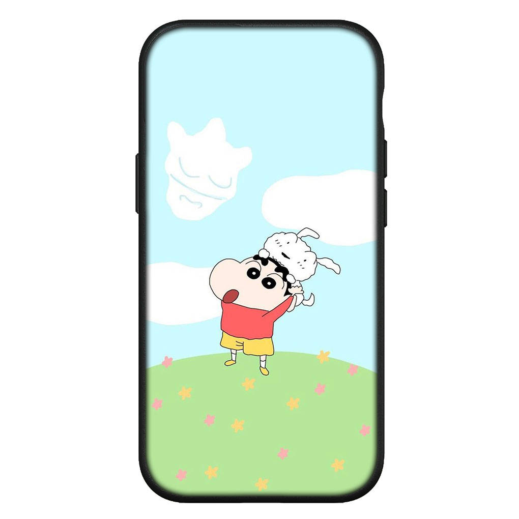 

Чехол для iPhone 16 15 Xiaomi Redmi Note 14 13 12 11 Pro Max X 8 9 16e Samsung Galaxy S25 S24 S23 Moto OPPO Huawei Аниме Шин Чан Шинчан Чехол для телефона for Samsung Galaxy A25 161mm экрю