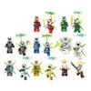 Phantom Ninja Minifigures Small Particle Building Blocks Toy 