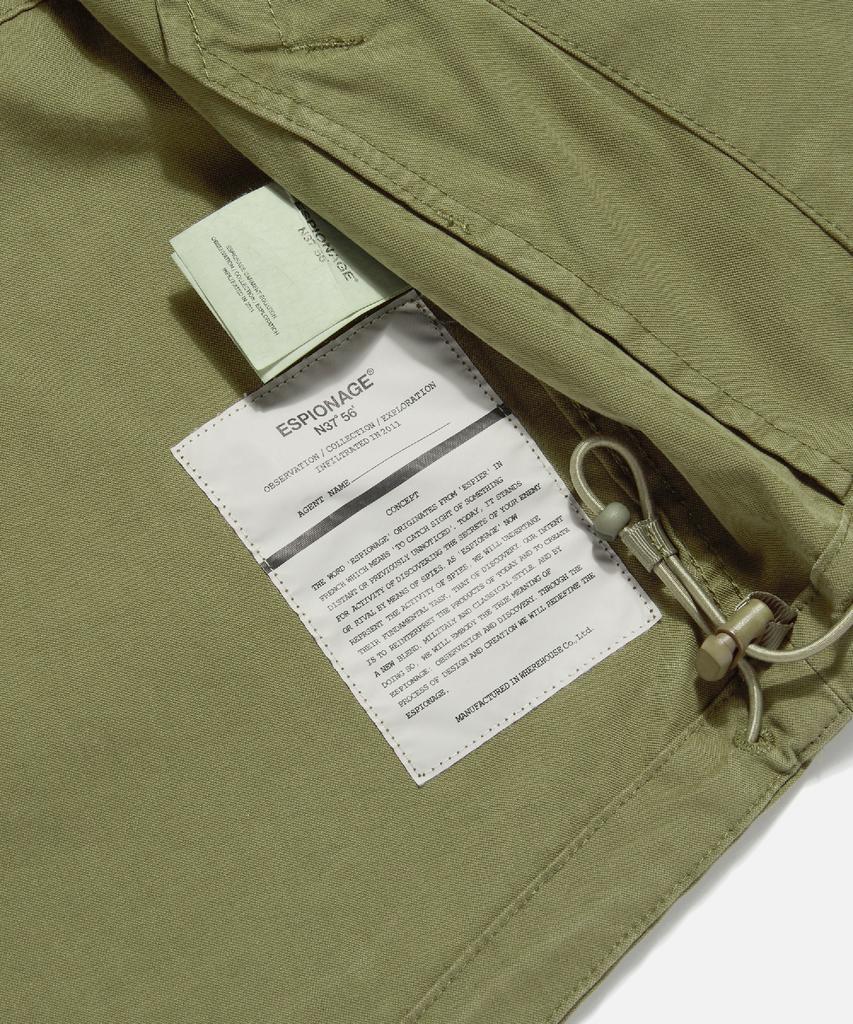 Espionage M50 Short Hooded Mil Parka Light Olive