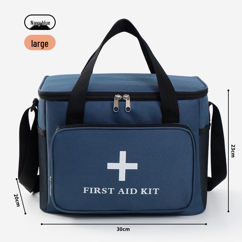 Compact Handheld Medicine Bag – Traveler's Crossbody Emergency Health Pouch for Home, Car, and Epidemic Preparedness