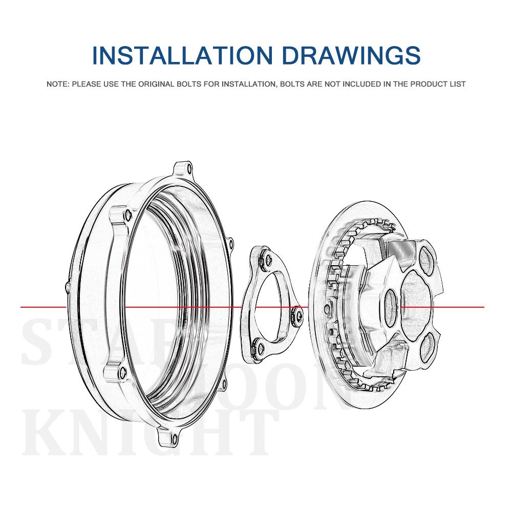 Clear Clutch Cover Protector Guard for Ducati Panigale 1199 1299 959 R S 2012- 2018 2017 2016 2015 2014 2013 Motorcycle