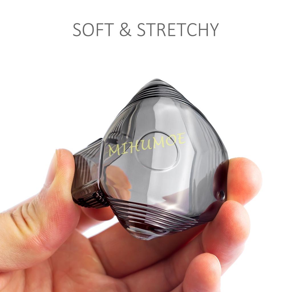 XJGB5 For Mercedes Benz A B C E S G M V-Class CLA CLS GLA GLC GLE GLK GL/GLS SL SLK Black Transparent Key Fob Case Cover Keychain