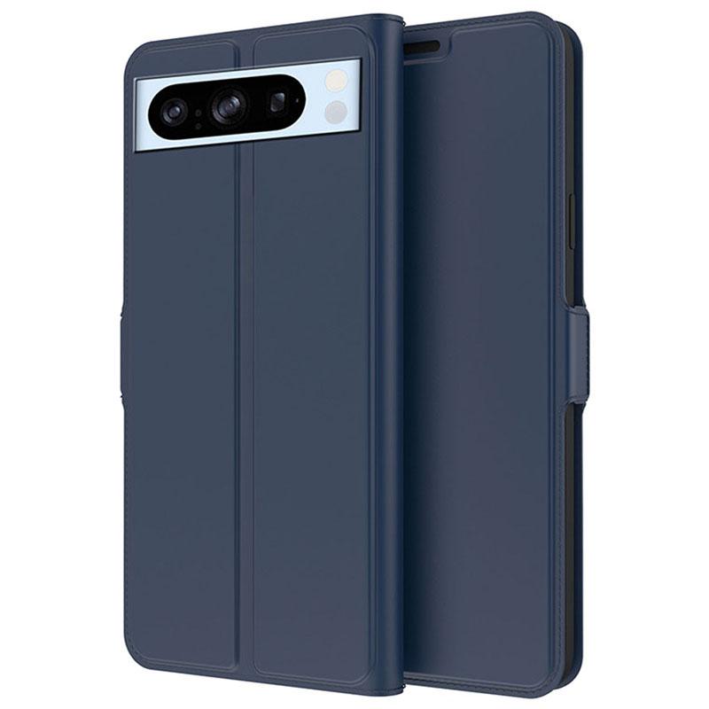 For Google Pixel 8 Pro Card Holder Phone Case PU Leather+TPU Phone Stand Cover