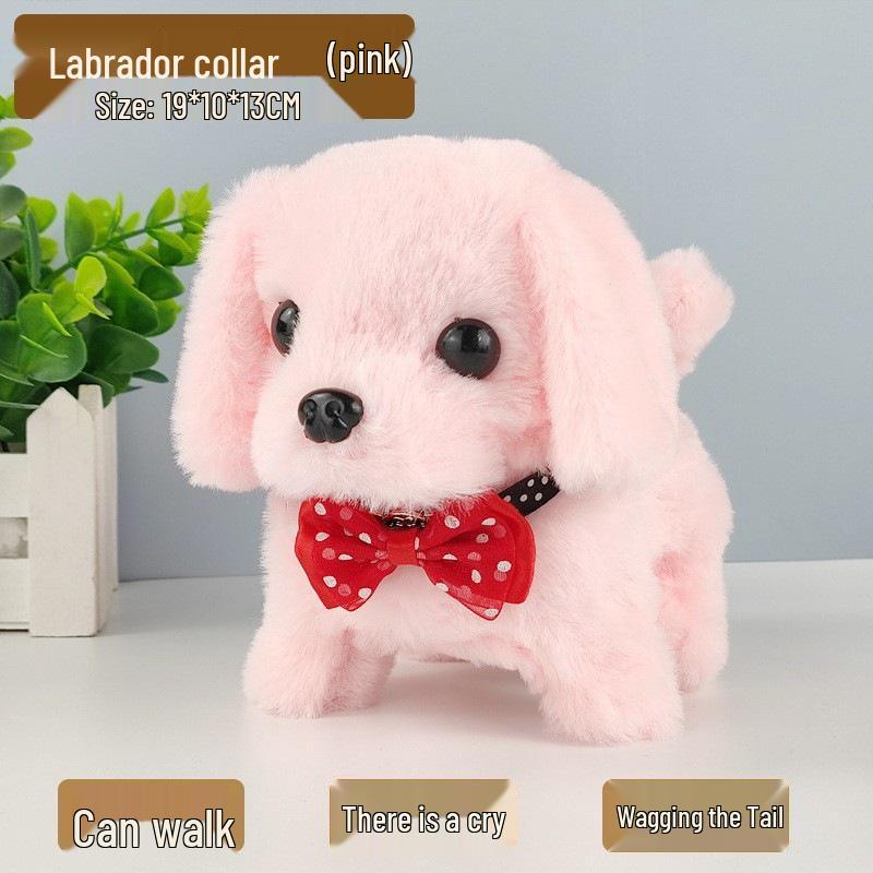 Electric Plush Pet: Jumping Sound Teddy Dog & Wagging Tail Husky