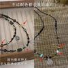 Little Lion Necklace Female Chinese Fengfu Brand Pendant Handmade Beaded Accessories Female