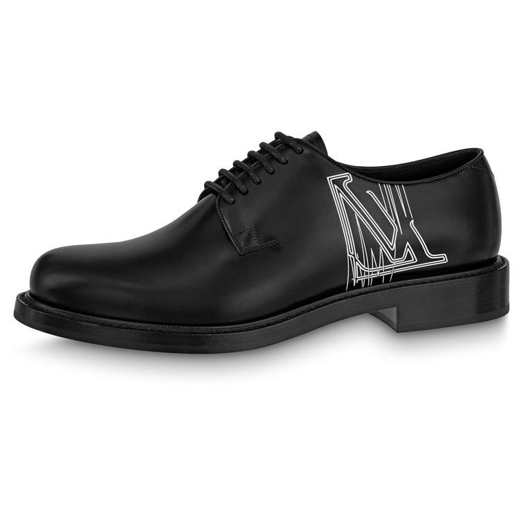LOUIS VUITTON Voltaire Derby Shoes `Black