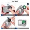 Neewer 4-Piece Lens Filter ND Filter Kit for GoPro Hero 10 9 Multi-Coated Filter Set ND4-ND32 Neutral Density Lens Filt