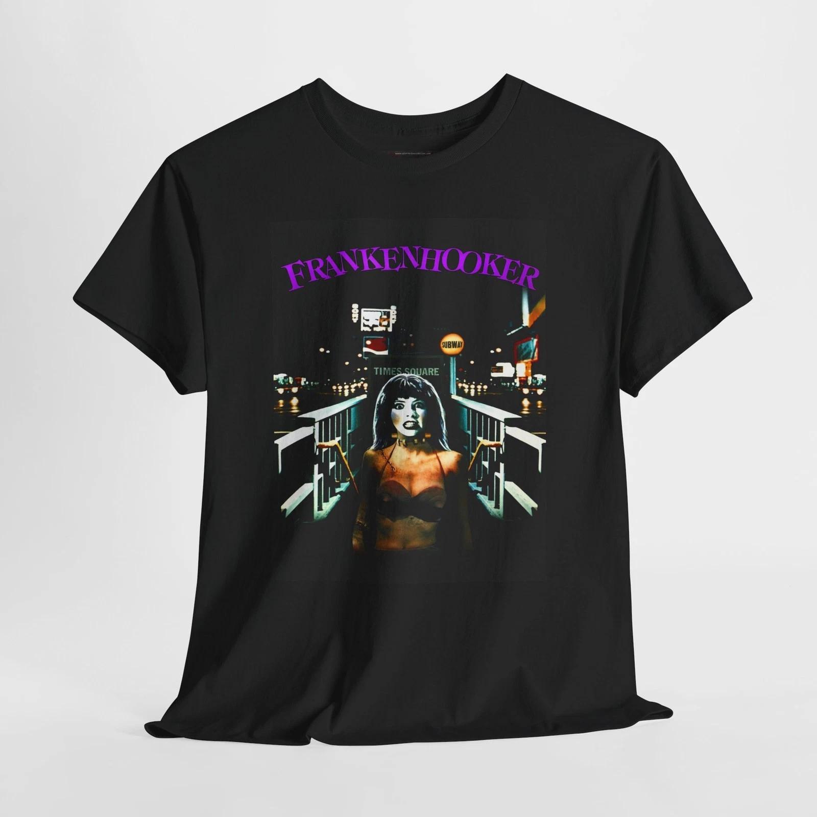 Frankenhooker 1990 Retro Movie Poster Horror Unisex Graphic T-Shirt L