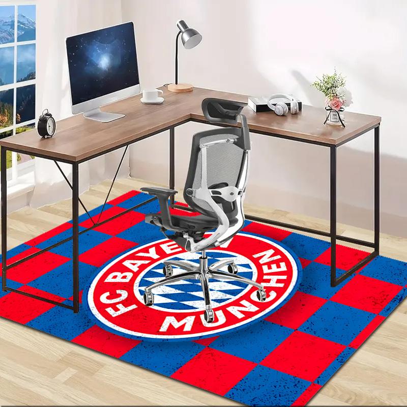 Bayern Munich Design Area Rug - Non-Slip, Soft & Cozy Floor Mat for Living Room, Bedroom, Office - Indoor/Outdoor Decorative Carpet