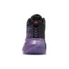 New LiNing Liren 2 Cushioned Slip Resistant Mid Top Basketball Shoes Men's Fluorescent Grape Purple ABAR087-4
