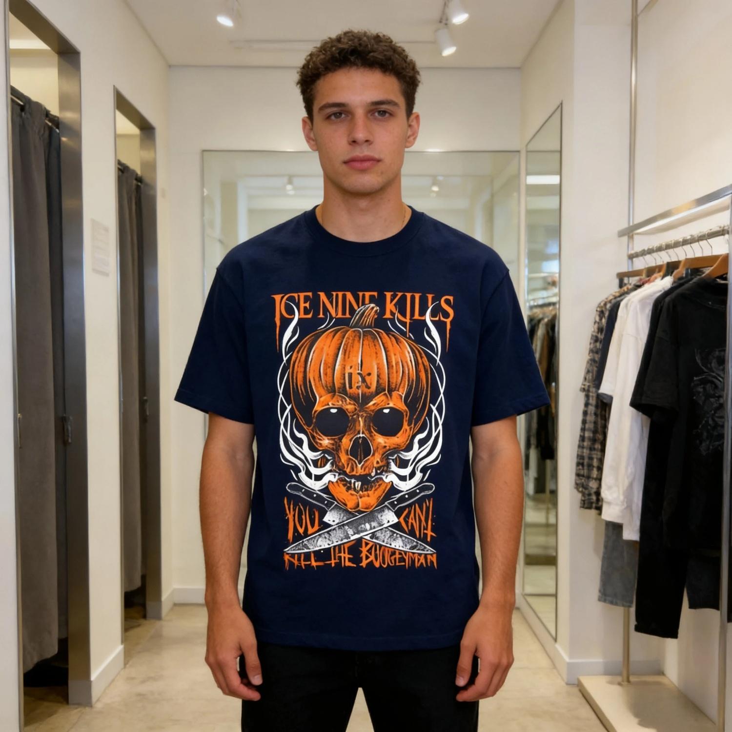 Ice Nine Kills T-Shirt Metal Music The Silver Scream Ice Nine Kills Merch Unisex Rocker Clothing S