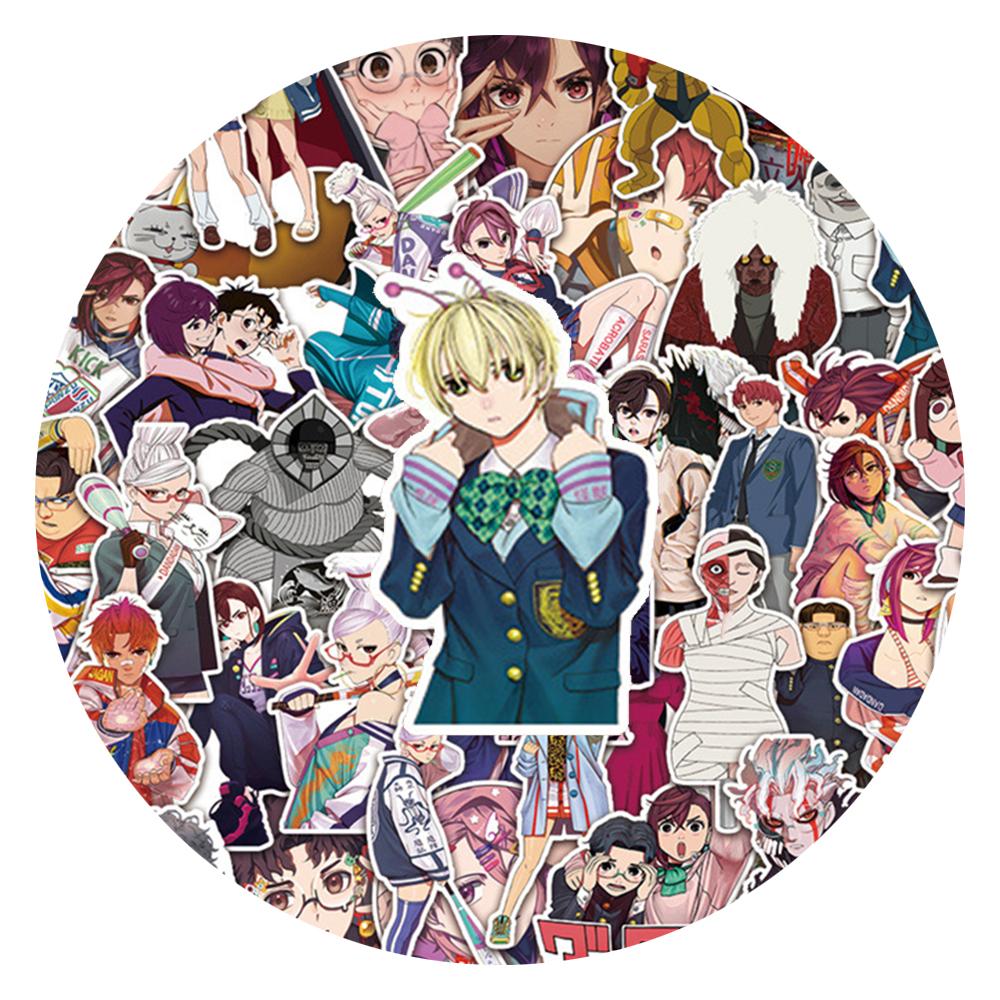 10/30/50pcs Cool Anime DANDADAN Stickers Decals DIY Laptop Water Bottle Diary Bike Travel Luggage Car Waterproof Sticker Toys