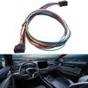 16 Pin Car Stereo Radio ISO Wire Harness Extension Adapter Cable For Android Player 60cm Car Electronics Accessories
