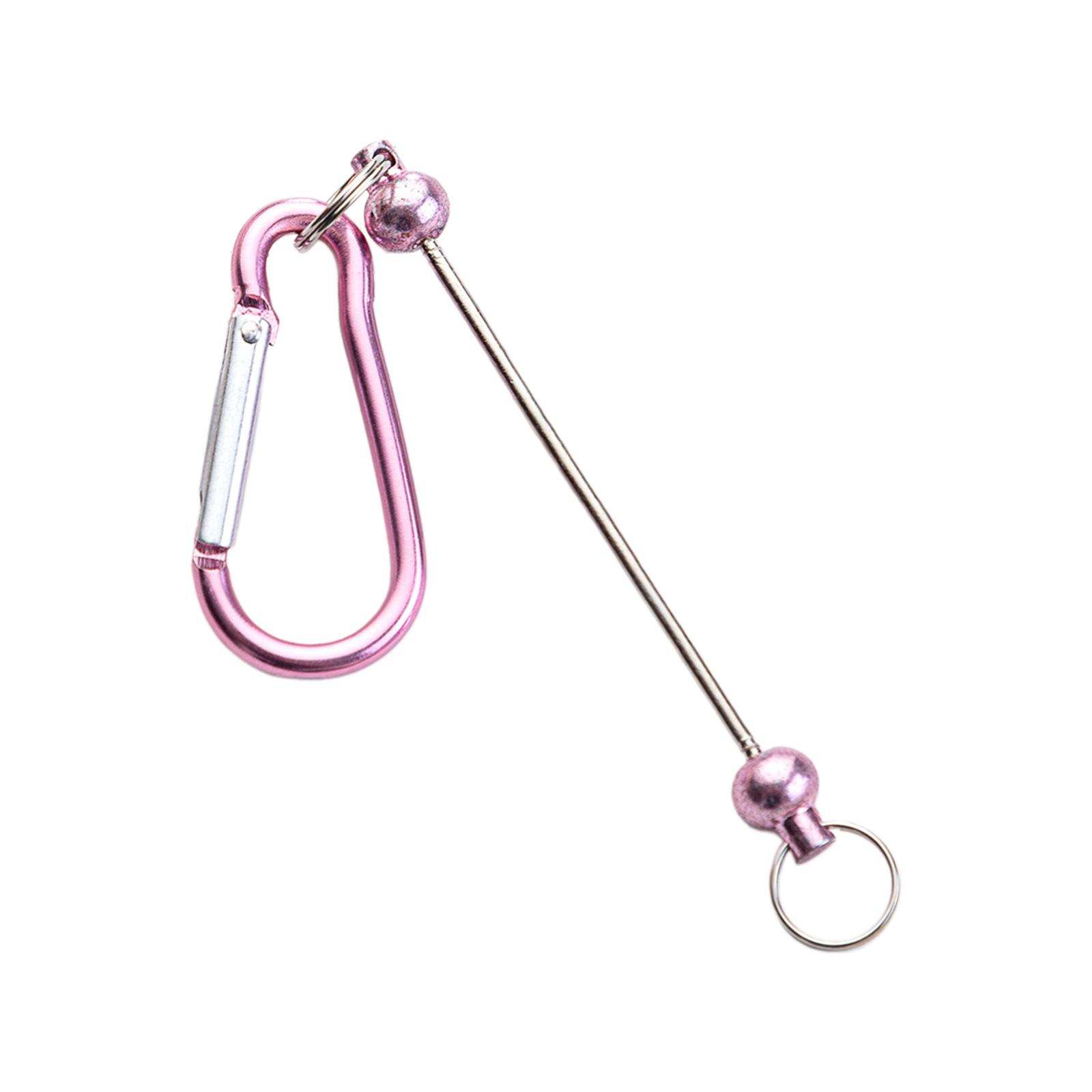 Пустые брелки для ключей с бусинами Пустые брелки для ключей с бусинами Металлический брелок для ключей Многофункциональный DIY Брелок для ключей Пустые брелки для изготовления ювелирных изделий