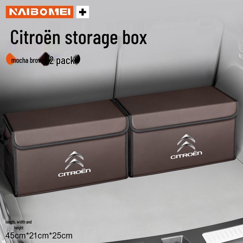 Compatible Trunk Storage Box for Citroën C3 Picasso, C4 Aircross, C5 Aircross, and C6
