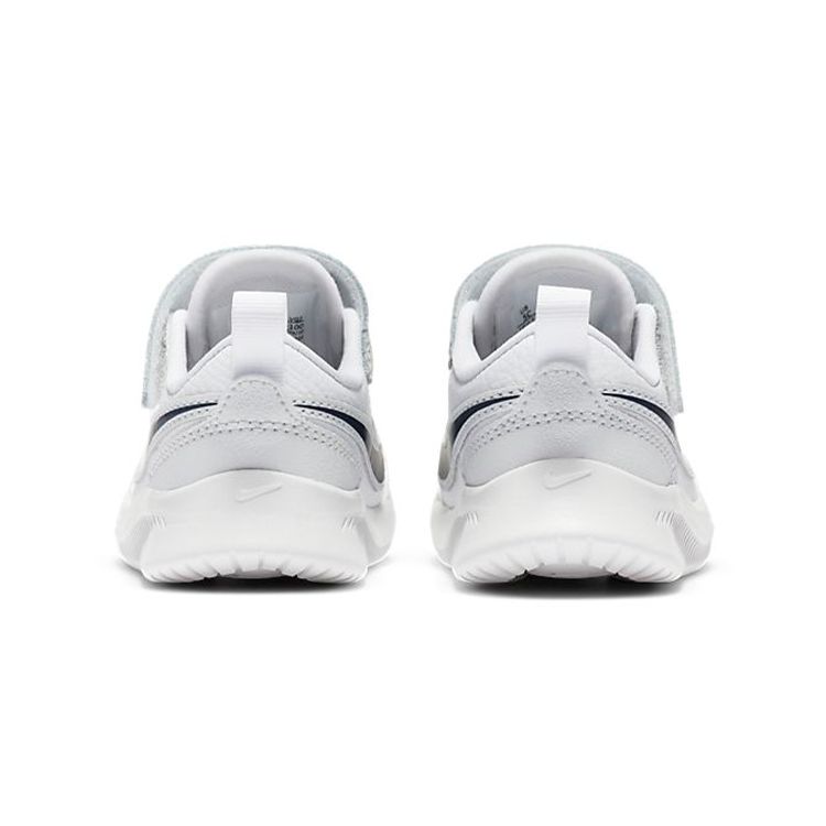 Nike Varsity Leather Low Top Sports Casual Shoes Baby Sneakers White Black CN9397-100