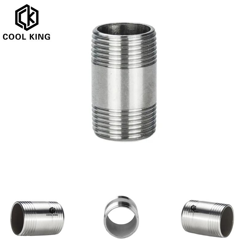 BSP Water Connection 1/4"3/8" 1/2" 3/4" 1" 1-1/4" 1-1/2" 2"  Male X Female Threaded Pipe Fittings Stainless Steel SS304