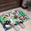 Mighty Morphin Power Rangers Pattern Rug, Indoor/Outdoor Mat, for Picnic, Gameroom, Bedroom, Office, Living Room, Home Decor Carpet, Birthday Gift