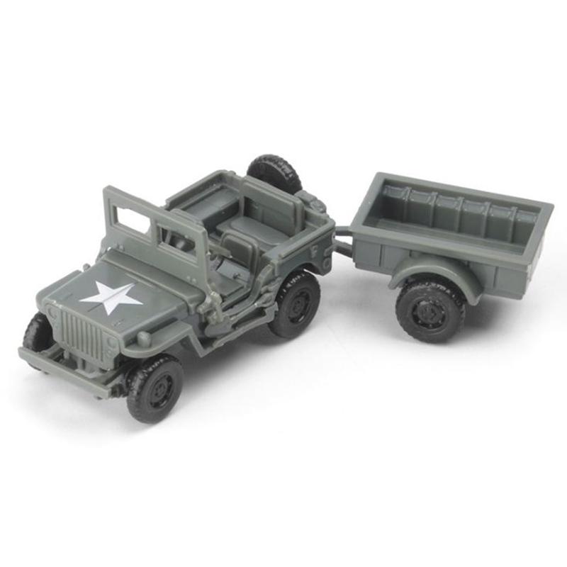 1/72 Military Vehicles Assembly Truck Tank Hummer War Machine Infantry Fighting Chariot Armored Car Plastic 4D Puzzle Model Toy