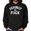 Feminist AF Political Movement Equality Gift Womens Hooded SweatshirtsHoodies