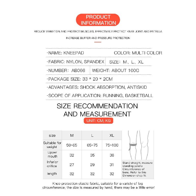 Größe M Graue Sport Gestrickte Kniebandage - Für Fitness, Basketball, Radfahren & Laufen