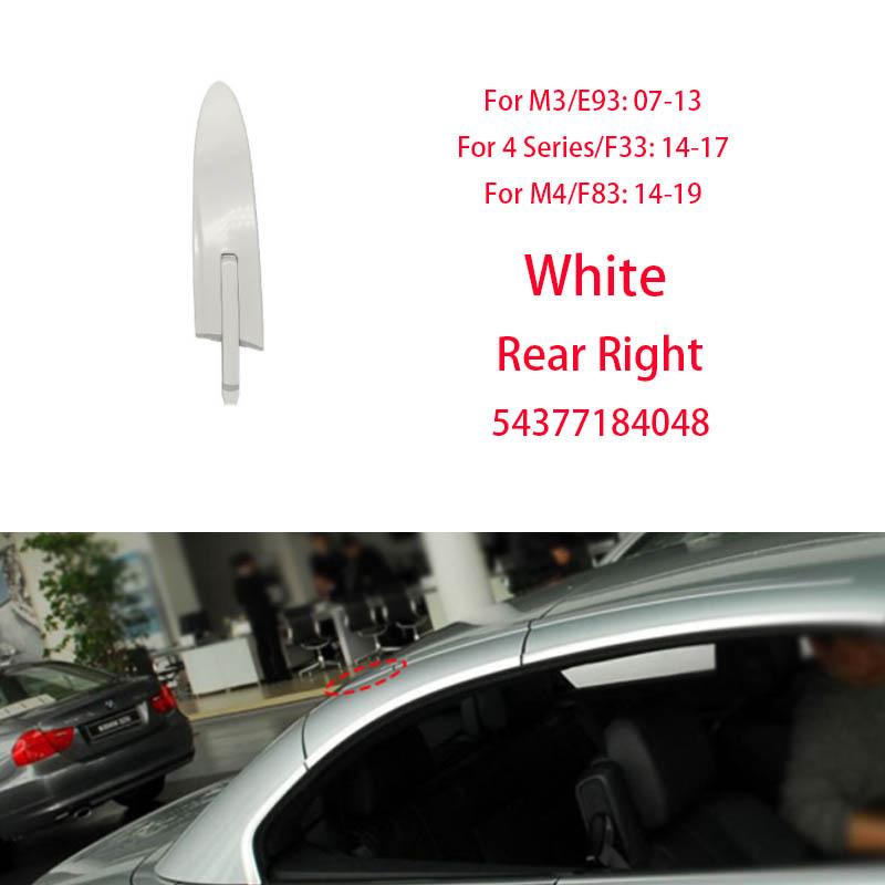 For BMW M3 M4 4 Series E93 F33 F83 420 425 430 Car Left / Right Hinge Covers Roof Convertible Trim Strip Accessory