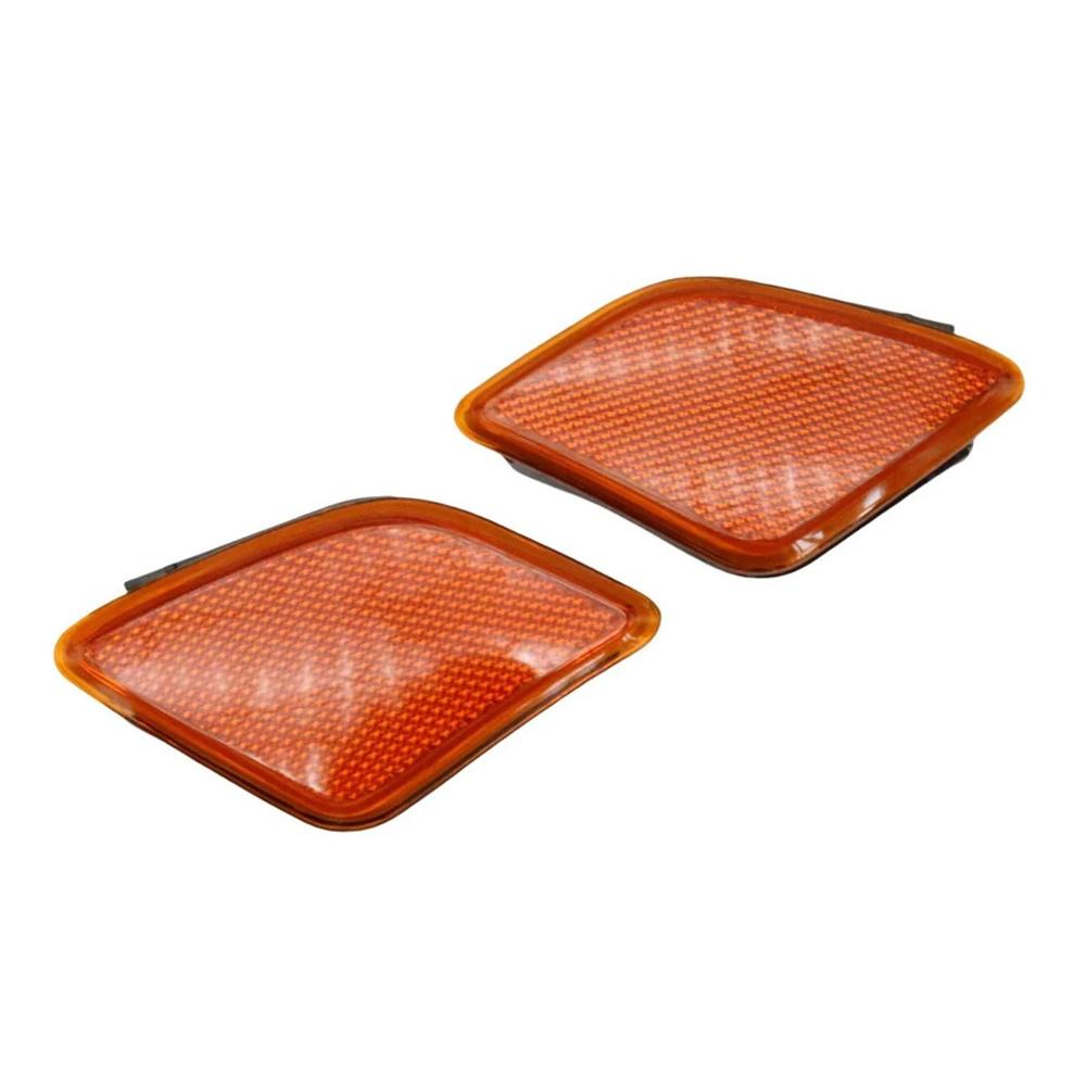Pair Front Side Marker Corner Light Shell For Mercedes Benz S400 2010-2013