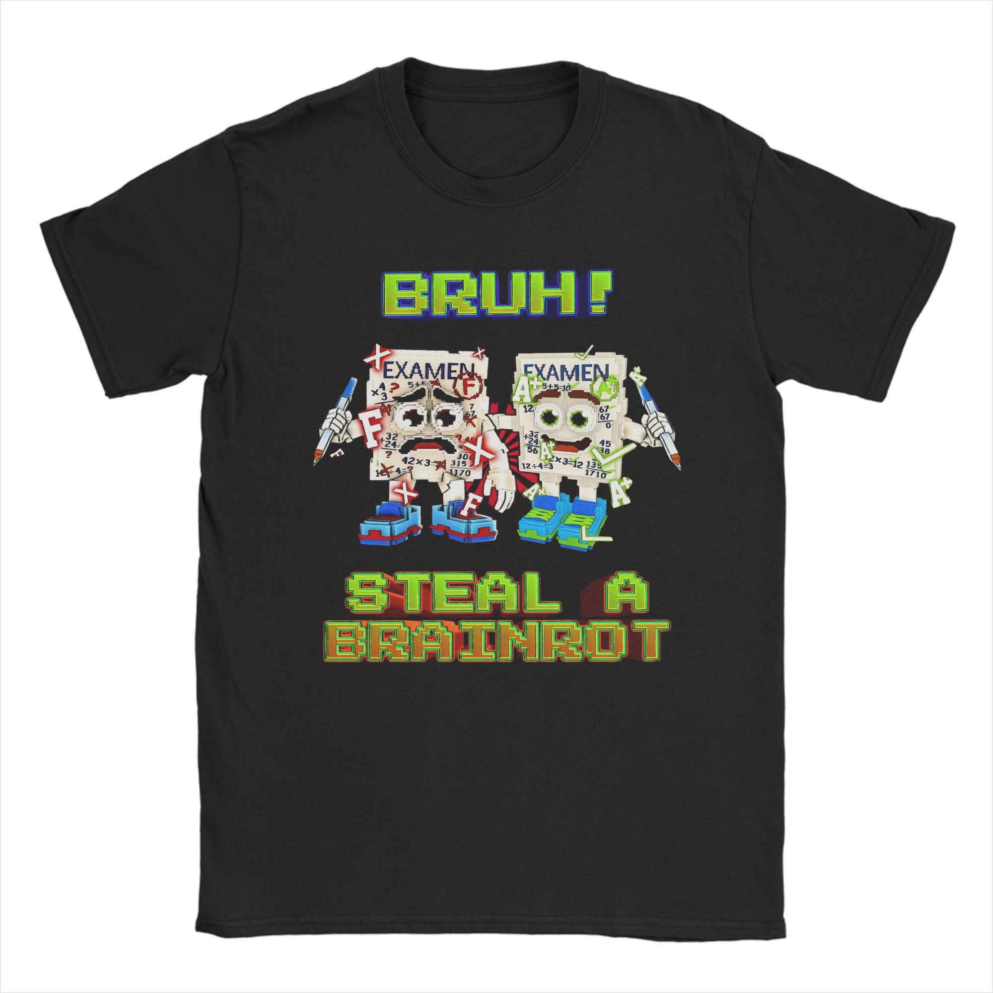 

Every Chicleteira Bicicleteira Brainrot Steal a Brainrot Tshirts For Men Women 100Cotton Clothing Vintage Short Sleeve 4XL