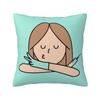 Enfermera En Apuros Doctor Nurse Medical Throw Pillow Case Bedroom Decoration Sofa Cushion Cover Polyester Soft Pillowcase