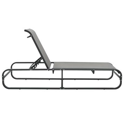 Sun Lounger Aluminum and Textilene