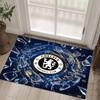 Tappeto in Velluto di Cristallo Design Chelsea FC Accogliente Non?Tappeto Stampato Antiscivolo per Camera da Letto Soggiorno Ingresso