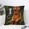 Pillow Case Tung Tung Sahur Forest Waterfall Graphic  Pillow Cover For Sofa Home Decor Vintage Pillowcases