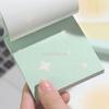 1 Buch literarisches und künstlerisches Mädchenherz Nachrichtenheft, nicht haftendes Materialheft, Haftnotizen, Collage-Materialien, haftend