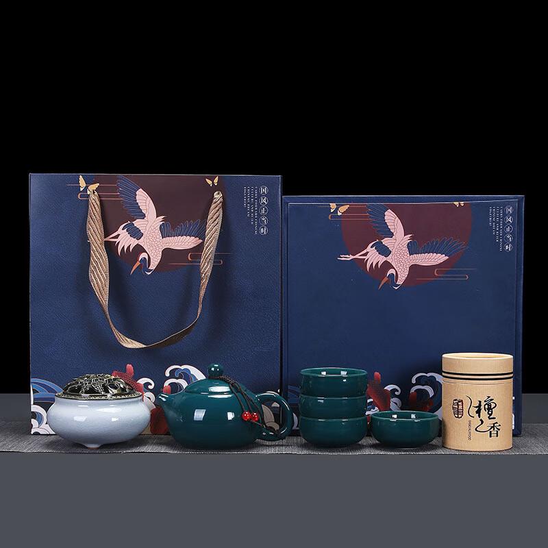 Jiang Lai Guochao Ceramic Tea Set