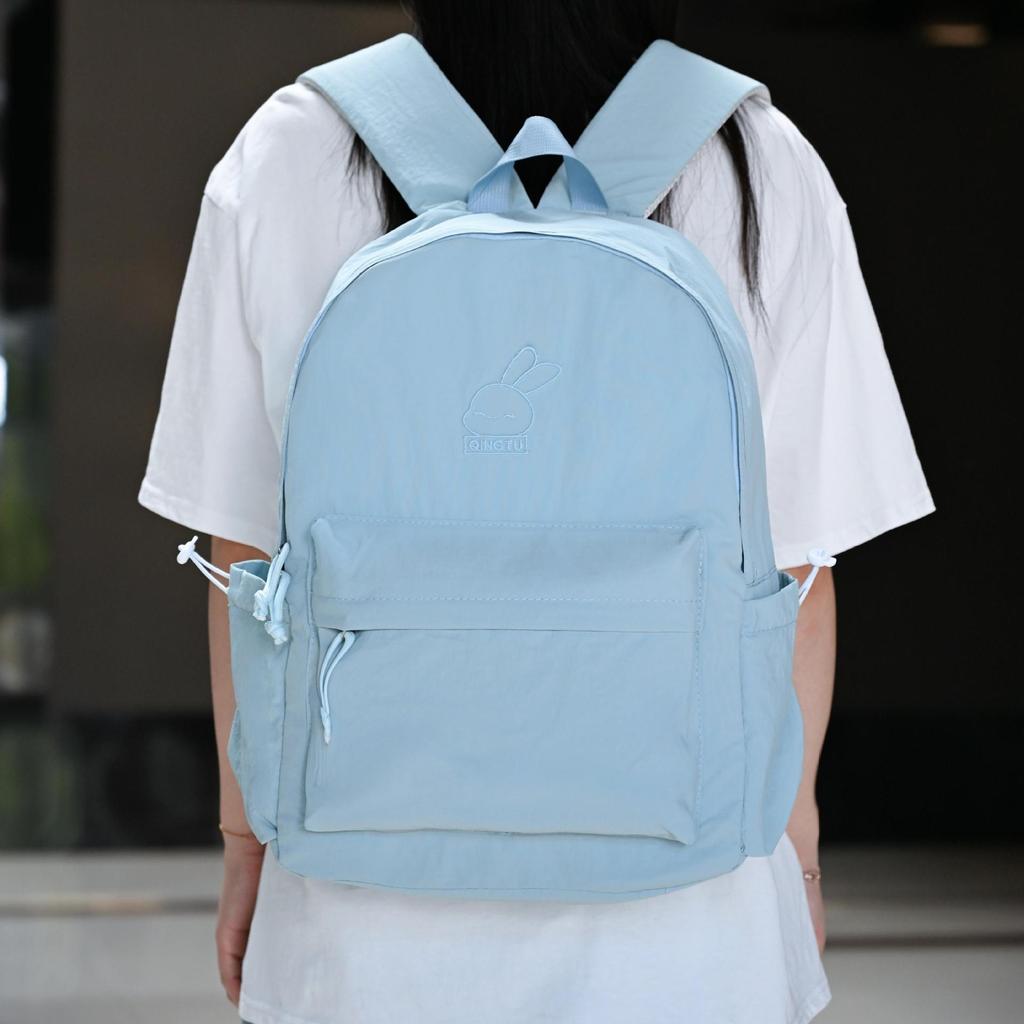 Schoolbag Korean version fashion college style backpack women's travel bag leisure bag trend high school student schoolbag backpack