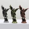 Creative Alloy Ctafts Michael Figurine Handmade Small Michael Ornaments Vivid Christian Guardian Statues Tabletop