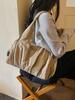 Women's Lightweight Nylon Tote: Large Capacity, Multi-layer, Single Shoulder Handbag for Commuting & Moms