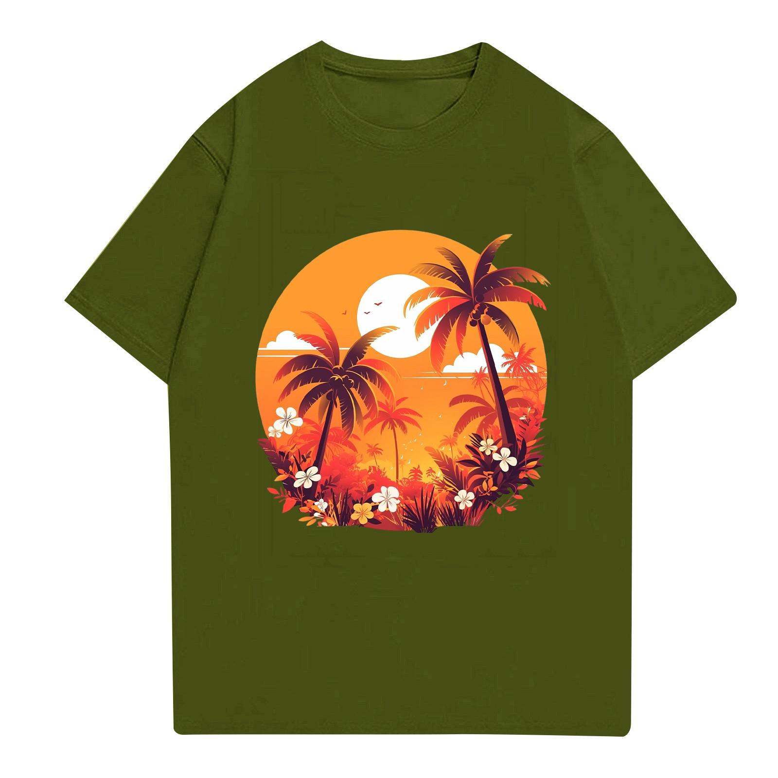 

Мужская рубашка с воротником-стойкой и коротким рукавом, свободная рубашка для отдыха и отдыха, мужская L армия зеленый