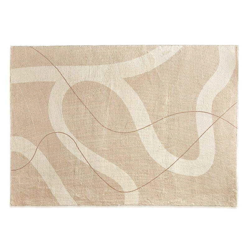 Japanese Minimalist Living Room Decoration Plush Carpet Soft Rugs for Bedroom Lounge Rug Non-slip Fluffy Mat Large Area Carpets