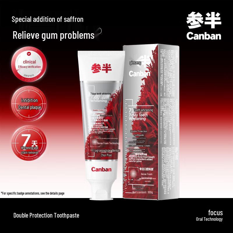 Can Ban Saffron Series Gum Care Toothpaste
