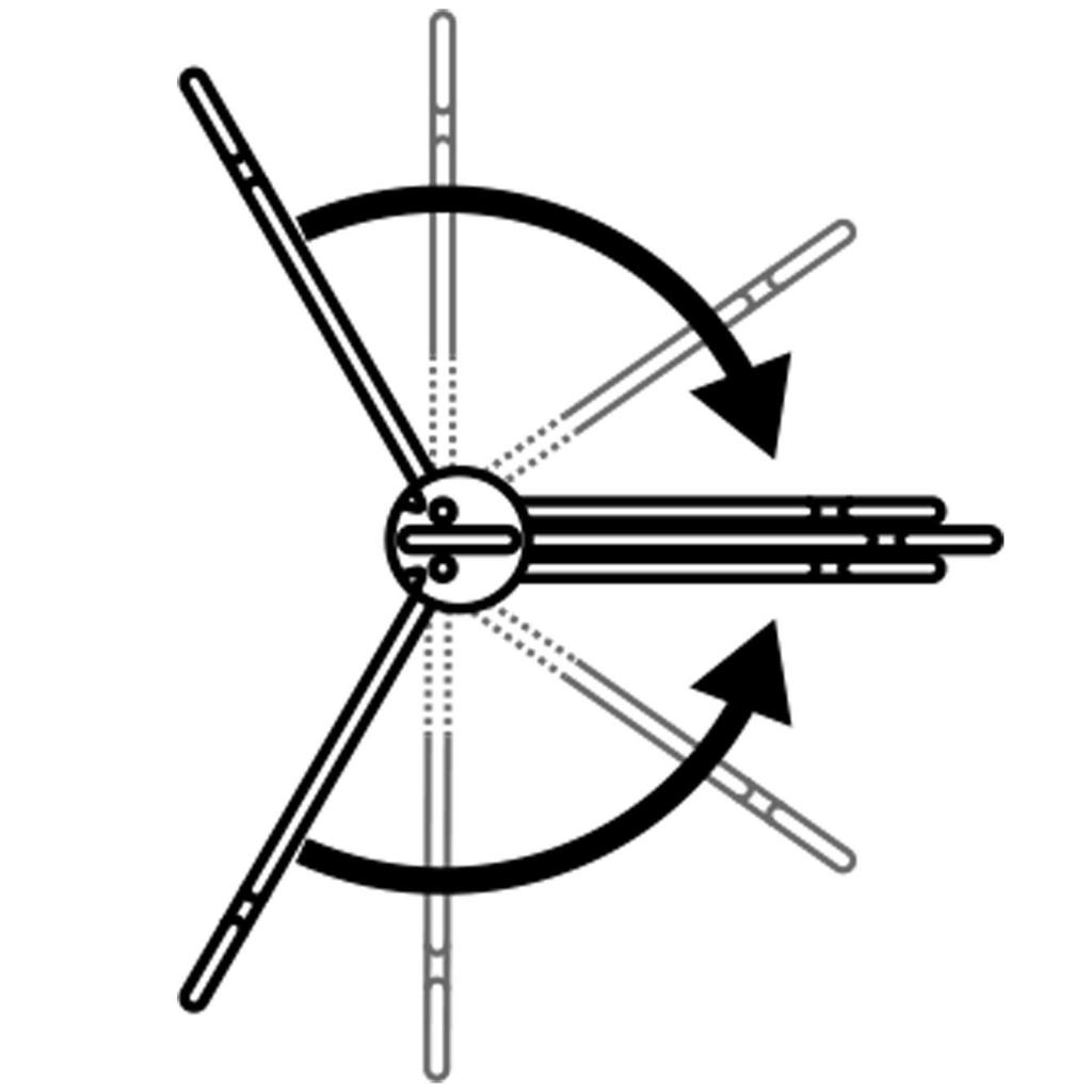 CASUAL PRODUCT Bistro-Plattenständer, 2-stöckig, Weiß, 18-24cm Durchmesser, Platzsparend, Faltbar, Nachmittagstee-Ständer, Unzerbrechlich