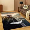 Top Gun Classic Movie Sign Tom Cruise Carpet Rug for Bedroom Living Room Sofa Doormat Home Decor,Kid Game Area Rug Non-slip
