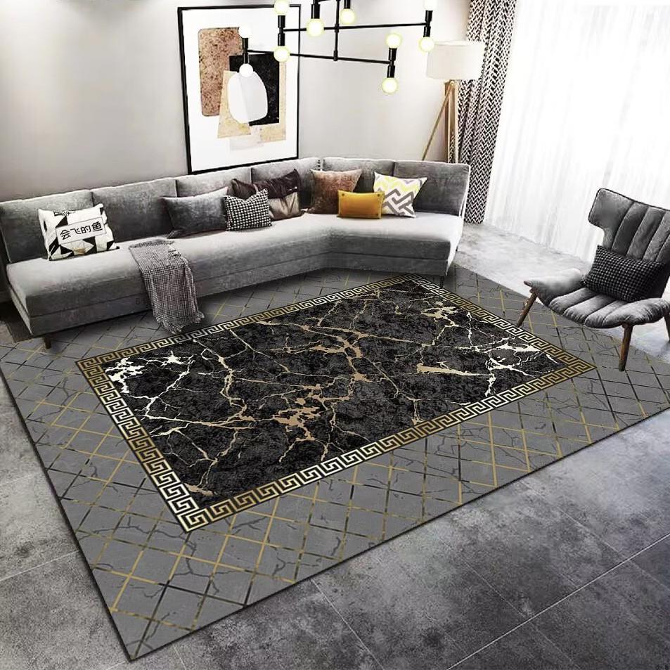 Living Room Carpet Dirt Resistant Carpet Household Sofa Coffee Table Carpet Bedroom and Anti Slip Pad