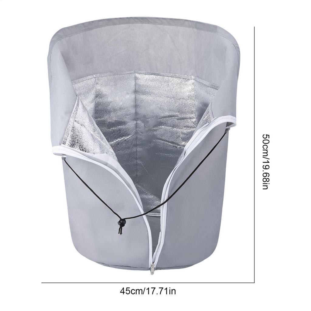 Reusable Winter Plant Pot Covers Insulating Warm Protection for Outdoor Plants In Snow & Cold, Durable Plant Covers for Garden