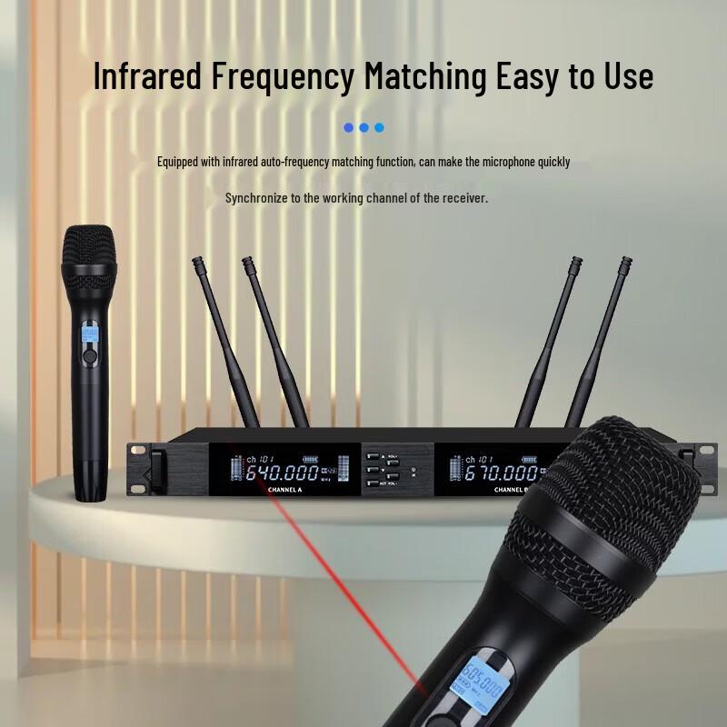 HDCON HT-G820S1 Professional Wireless Microphone System (CN version)