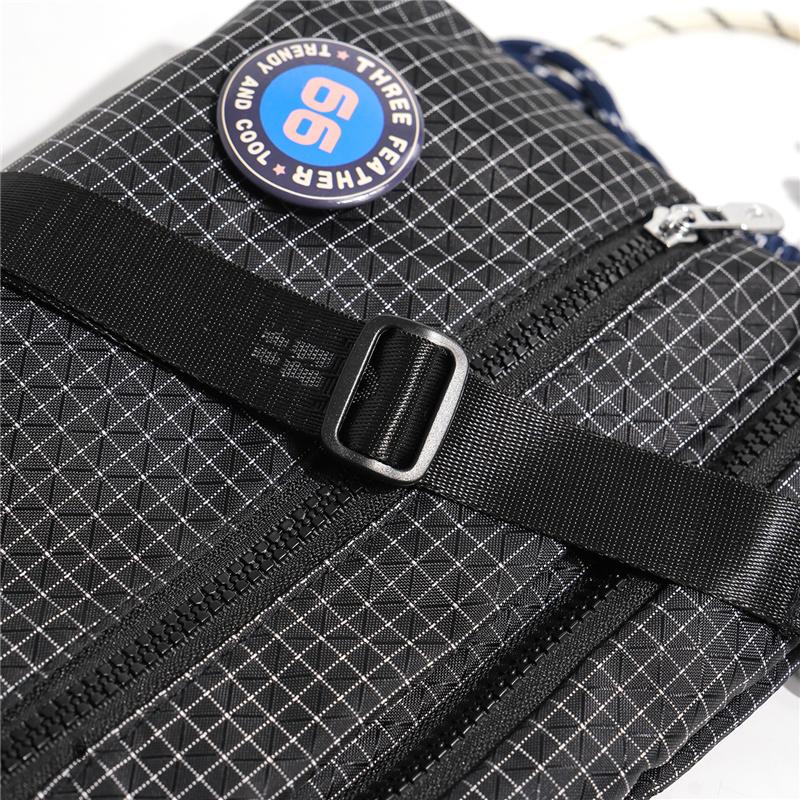 Water-repellent Outdoor Crossbody Bag Lightweight Shoulder Bag Commuter Small Square Bag