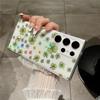 Suitable for Samsung Mobile Phone Case S25u a53 High permeability Electroplating Flowers S22 S24 Double Layer Printed Anti Fall Shell
