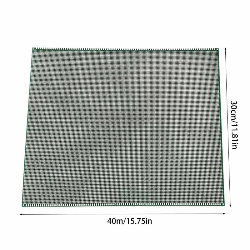 Double Sided Circuit Board Prototype Board 30x40cm PCB Boards Kit for Soldering Project Electronic Experiment