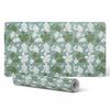 Tabletop Protective Mat with a Fashionable Floral Leaf Print 90x45 Cm